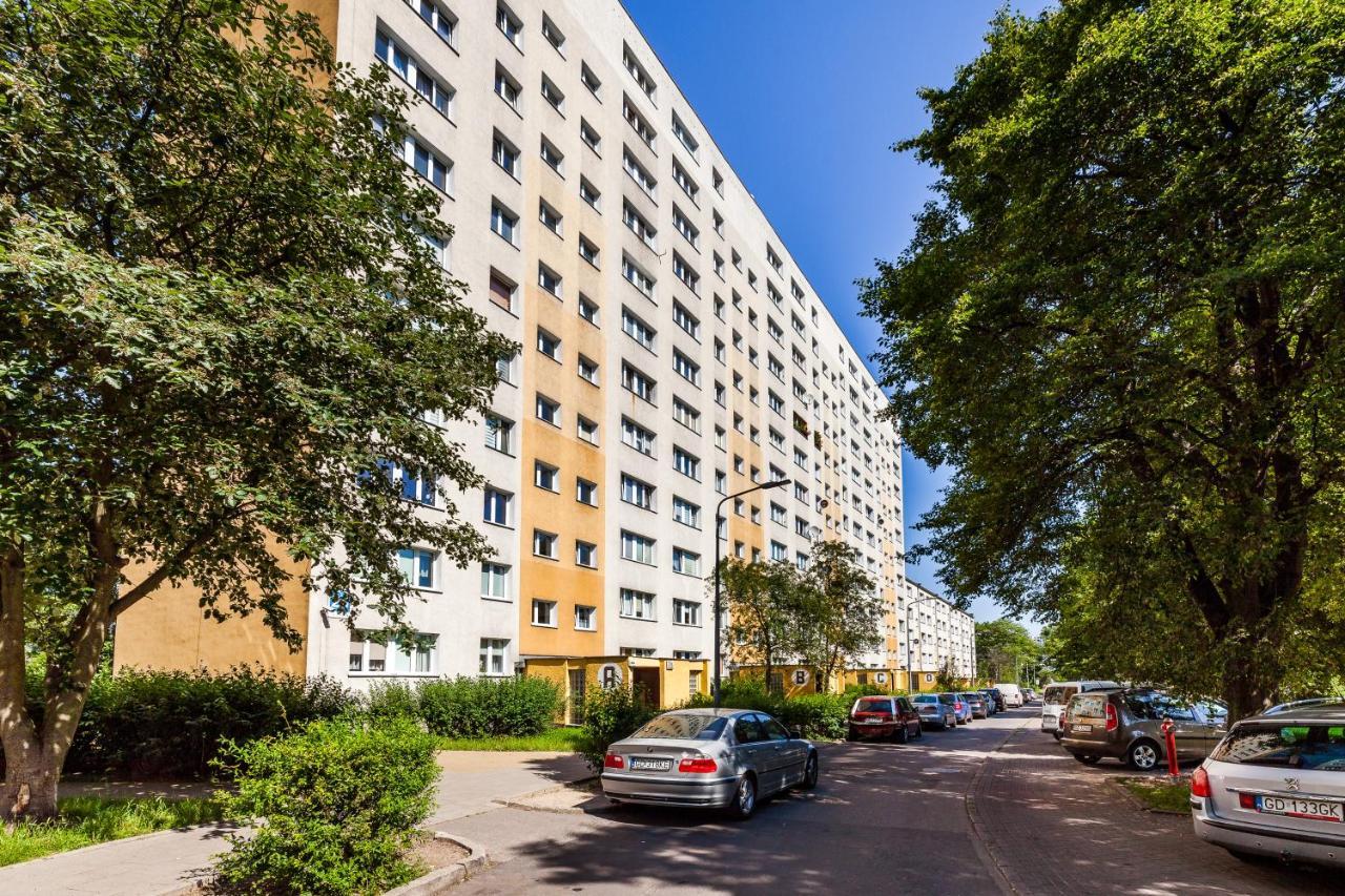 Апартаменты Pokoje Gdansk Zaspa - Pilotow 20B, 800M Skm-Zaspa, Odleglosc Do Morza 3Km Экстерьер фото
